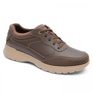 Rockport 6000 ProWalker Men Sneakers Dark Brown Singapore | ED3-65756