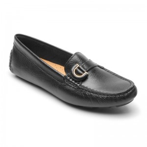 Rockport Bayview Ring Women Loafers Black Singapore | GZ5-80448