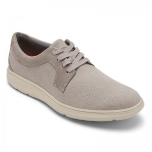 Rockport Beckwith Plain Toe 4-Eye Oxford Men Sneakers Grey Singapore | UF8-84428