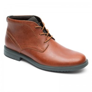 Rockport Berenger Men Chukka Boots Brown Singapore | BL4-33283