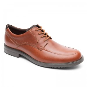 Rockport Berenger Moc Men Oxford Shoes Brown Singapore | OJ5-03530