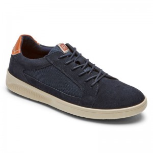 Rockport Caldwell Cupsole Men Sneakers Navy Singapore | BW3-83998