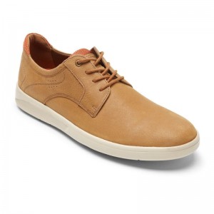 Rockport Caldwell Plain Toe Oxford Men Sneakers Brown Singapore | VO1-66126