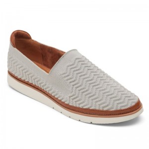 Rockport Camryn Women Slip Ons Grey Singapore | JY7-60596