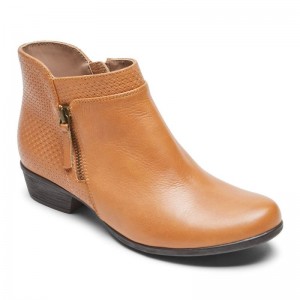 Rockport Carly Women Booties Brown Singapore | SZ2-06170