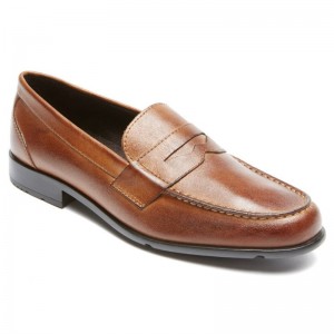 Rockport Classic Penny Men Loafers Brown Singapore | MO4-73867