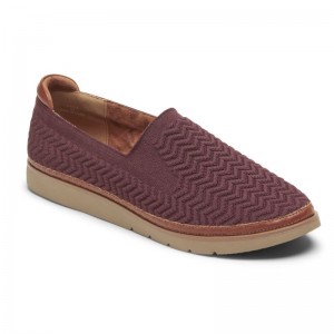 Rockport Cobb Hill Camryn Women Slip Ons Purple Singapore | XR3-02310