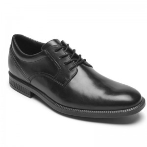 Rockport DresSports Office Plain Toe Men Oxford Shoes Black Singapore | XC9-80948