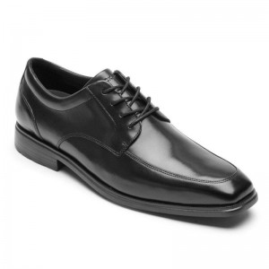 Rockport DresSports Work Apron Toe Men Oxford Shoes Black Singapore | CD4-34663