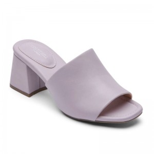 Rockport Farrah Women Slides Purple Singapore | GE3-05450