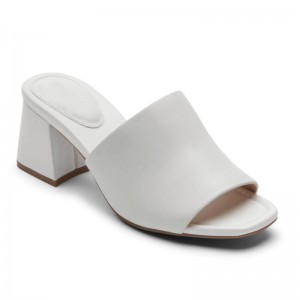 Rockport Farrah Women Slides White Singapore | MK1-50305