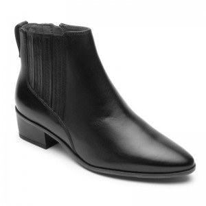 Rockport Geovana Women Chelsea Boots Black Singapore | DX0-12471