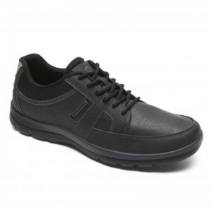 Rockport Get Your Kicks Blucher Men Casual Shoes Black Singapore | YS1-19001