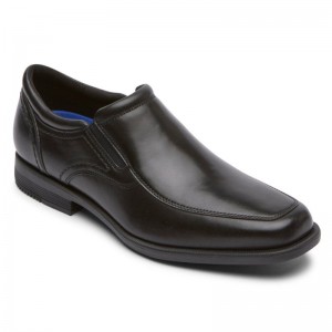 Rockport Isaac Slip-On Men Dress Shoes Black Singapore | JL2-15861