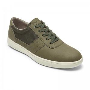 Rockport Jarvis Men Sneakers Olive Singapore | DH7-47274