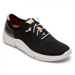 Rockport Juna Bungee Women Sneakers Black Singapore | ZD4-65706