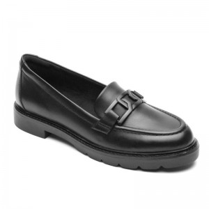 Rockport Kacey Chain Women Loafers Black Singapore | VA4-54195