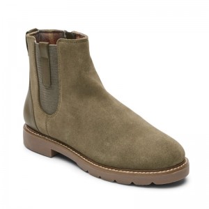 Rockport Kacey Women Chelsea Boots Green Singapore | LT9-58955