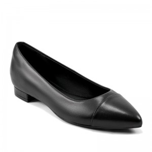 Rockport Kenzie Total Motion Pointy Toe Dress Women Ballet Flats Black Singapore | FP2-61146