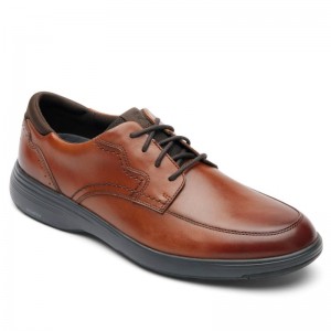 Rockport Noah Apron Toe Men Oxford Shoes Brown Singapore | XX5-41744