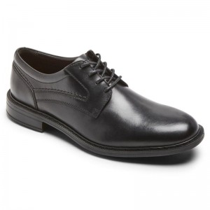 Rockport Parsons Plain Toe Men Oxford Shoes Black Singapore | HQ4-41134