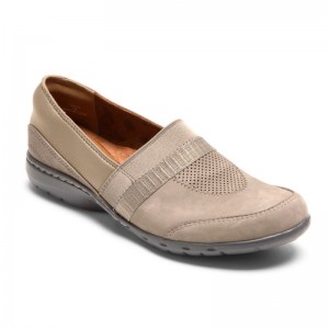 Rockport Penfield A-Line Women Slip Ons Brown Singapore | PI1-35933