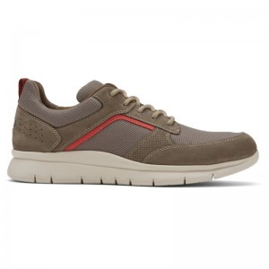 Rockport Primetime Casual Mudguard Men Sneakers Grey Brown Singapore | VW2-00650