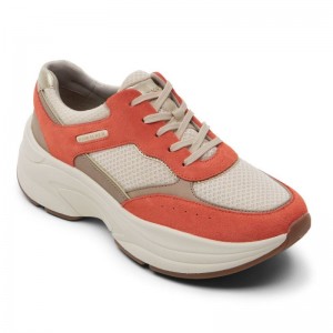 Rockport ProWalker Eco Women Sneakers Brown Orange Singapore | DC1-93059