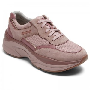 Rockport ProWalker Eco Women Sneakers Pink Singapore | NR0-20932