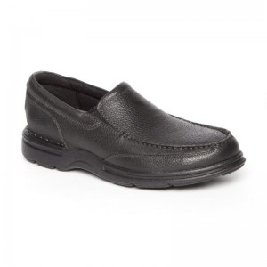 Rockport ProWalker Eureka Plus Slip-On Men Casual Shoes Black Singapore | MD8-73367