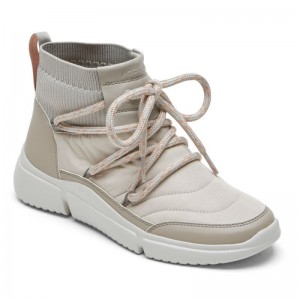 Rockport R-Evolution Washable Quilted Women Booties Grey Singapore | YL8-90859