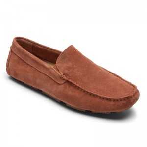 Rockport Rhyder Venetian Men Loafers Orange Singapore | BH4-85838