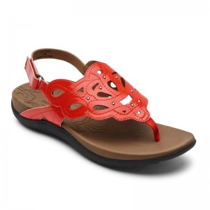 Rockport Ridge Slingback Women Sandals Red Singapore | JU8-98449