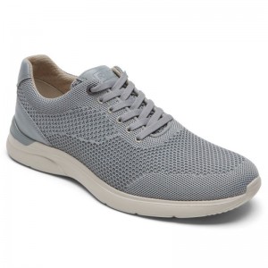 Rockport Rockport + Ministry of Supply Total Motion R+M Men Sneakers Grey Singapore | GW4-10031