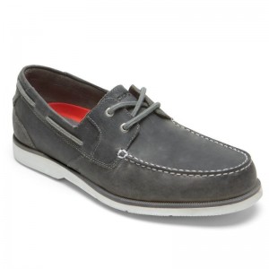 Rockport Southport Men Boat Shoes Grey Singapore | RW9-93059