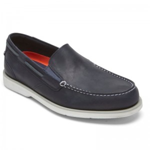 Rockport Southport Men Loafers Navy Singapore | VM2-95559