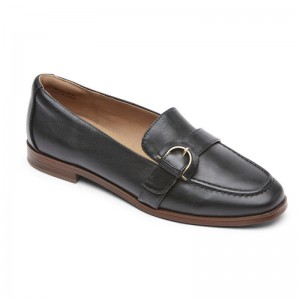 Rockport Susana Buckle Women Loafers Black Singapore | AV5-40704