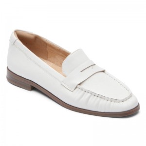 Rockport Susana Penny Women Loafers White Singapore | DE8-33383