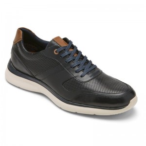 Rockport Total Motion Active Mudguard Men Sneakers Navy Singapore | ZU4-81478