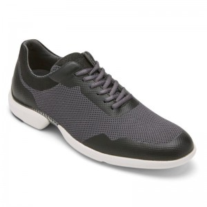 Rockport Total Motion Advance Sport Plain Toe Sneaker Men Oxford Shoes Grey Singapore | AC2-71647