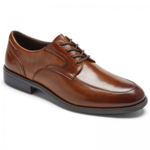 Rockport Total Motion DresSport Apron Toe Men Oxford Shoes Brown Singapore | AC0-30203