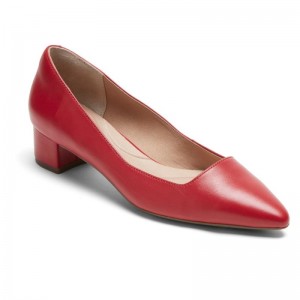 Rockport Total Motion Gracie Women Heels Red Singapore | NF7-39393