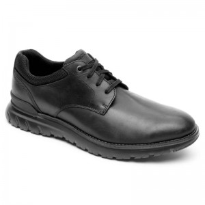 Rockport Total Motion Sport Men Oxford Shoes Black Singapore | NX5-92459