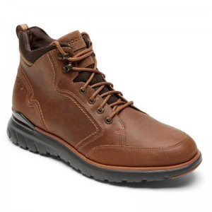 Rockport Total Motion Sport Men Waterproof Boots Brown Singapore | TT0-73837