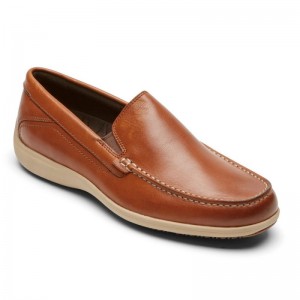 Rockport Trenton Men Loafers Brown Singapore | HH3-65026