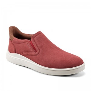 Rockport Tristen Step Activated Slip On Men Sneakers Light Red Singapore | AQ4-76757