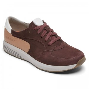 Rockport Trustride ProWalker Women Sneakers Dark Red Singapore | IH5-14781