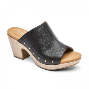 Rockport Vivianne Women Slides Black Singapore | GQ3-84648