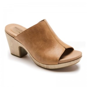 Rockport Vivianne Women Slides Brown Singapore | AP6-61436