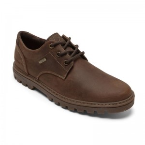 Rockport Weather OR Not Waterproof Men Oxford Shoes Brown Singapore | TI3-66046